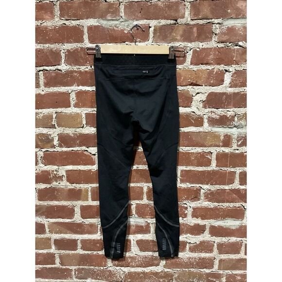 Under Armour Celliant Heat Gear Womens Leggings Black Size Small Crop Pocket - Picture 4 of 4